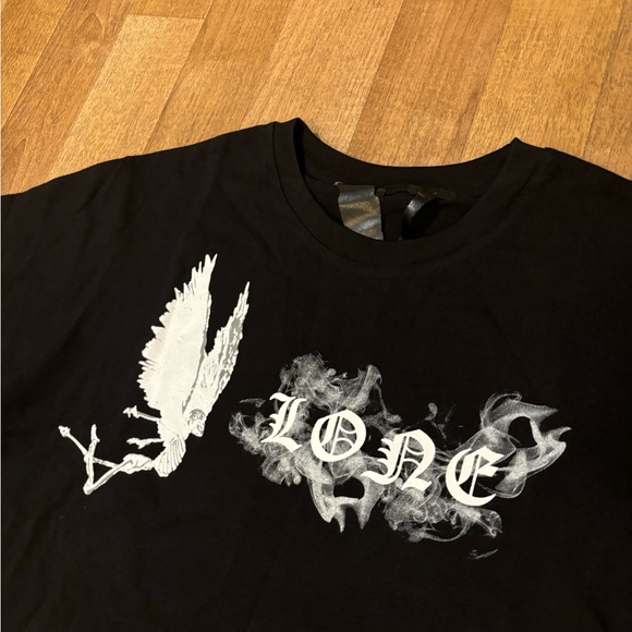 Vlone T shirt brand new smoke eagle - Black - Picture 2 of 6